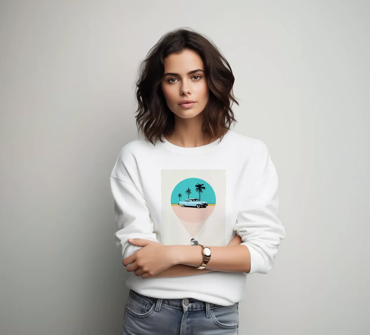 F is for Future Possibilities sweatshirt by Maarten Léon