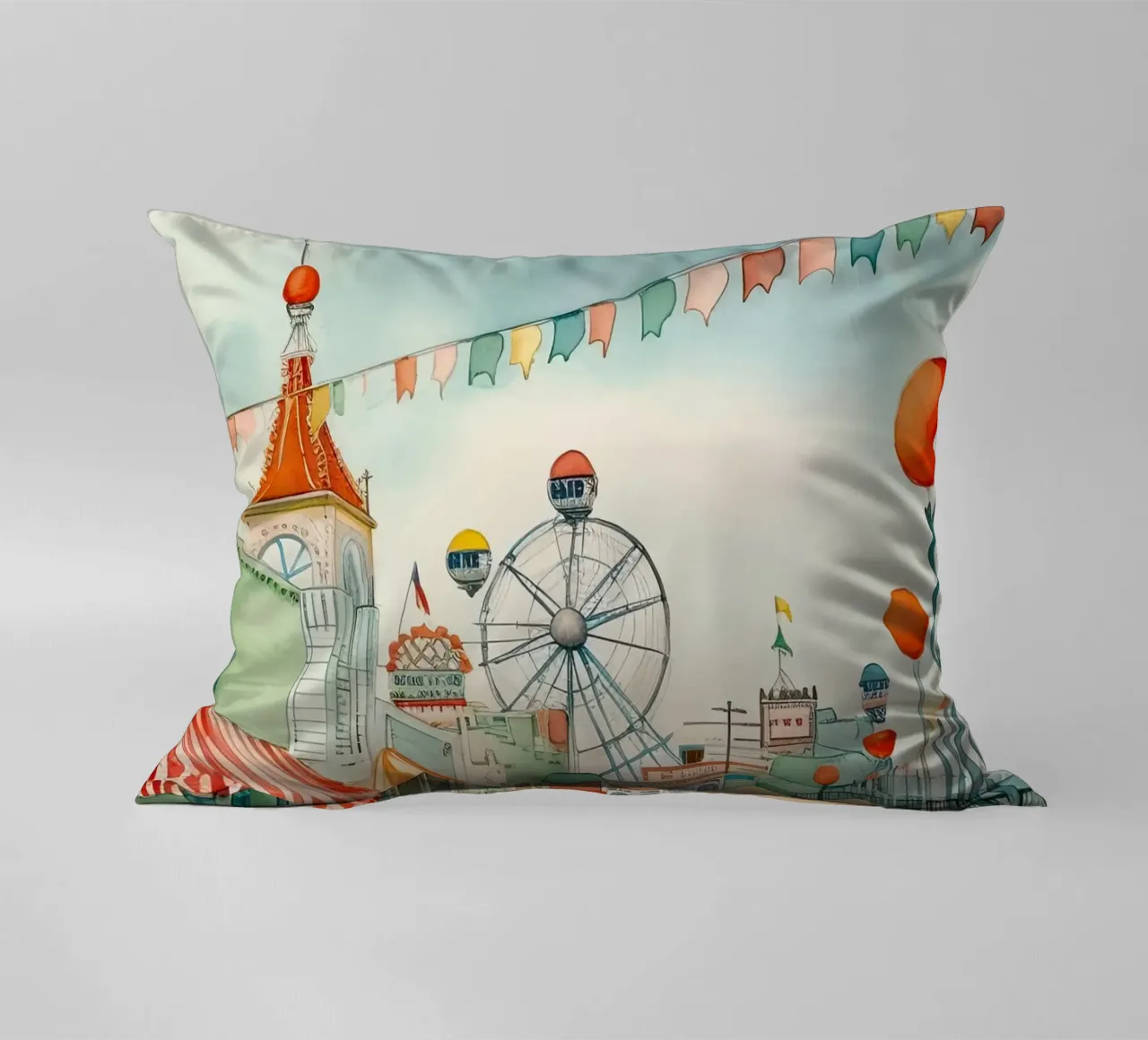 Parc d'attractions coussin de DaarbyN