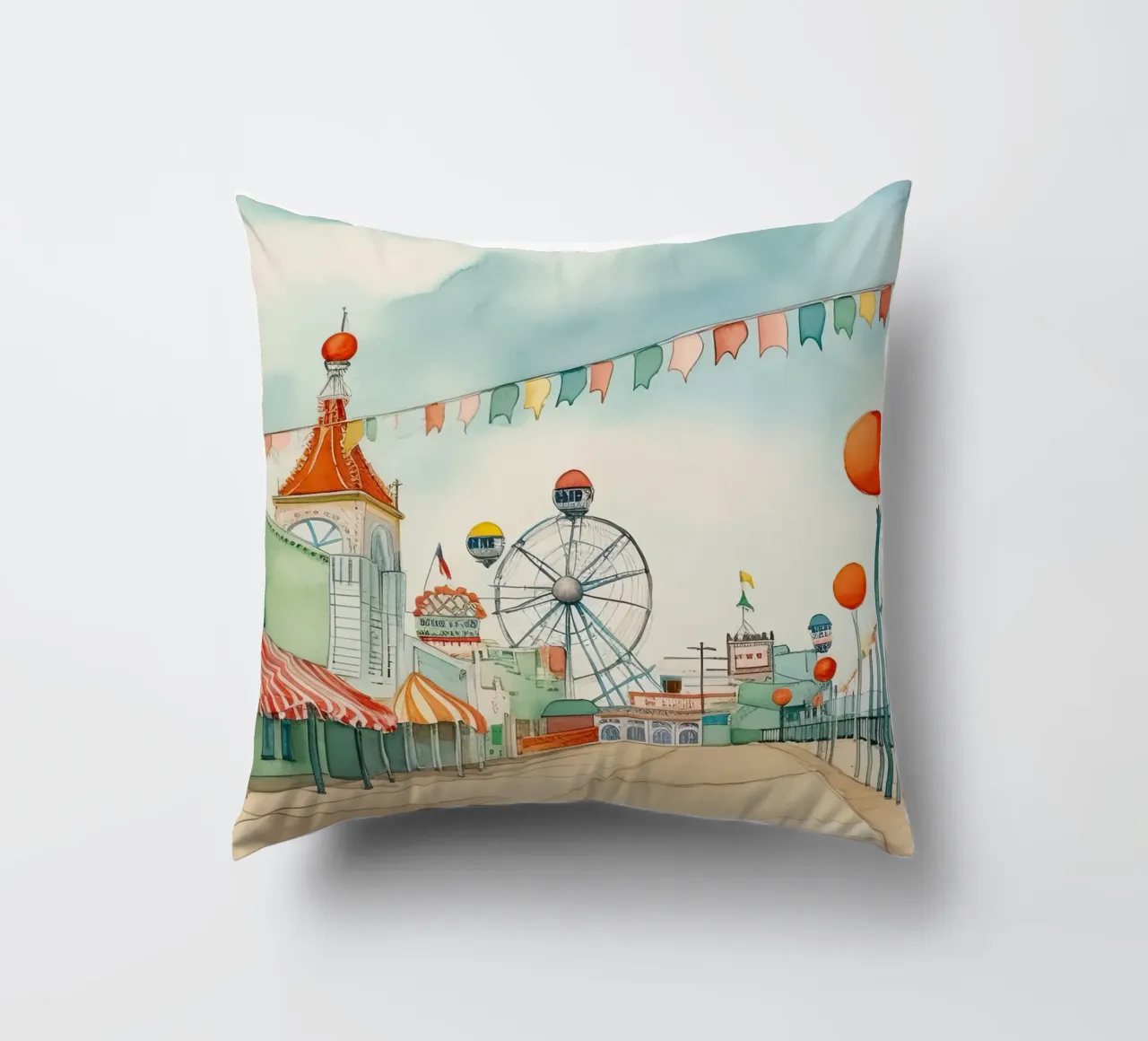 Parc d'attractions coussin de DaarbyN