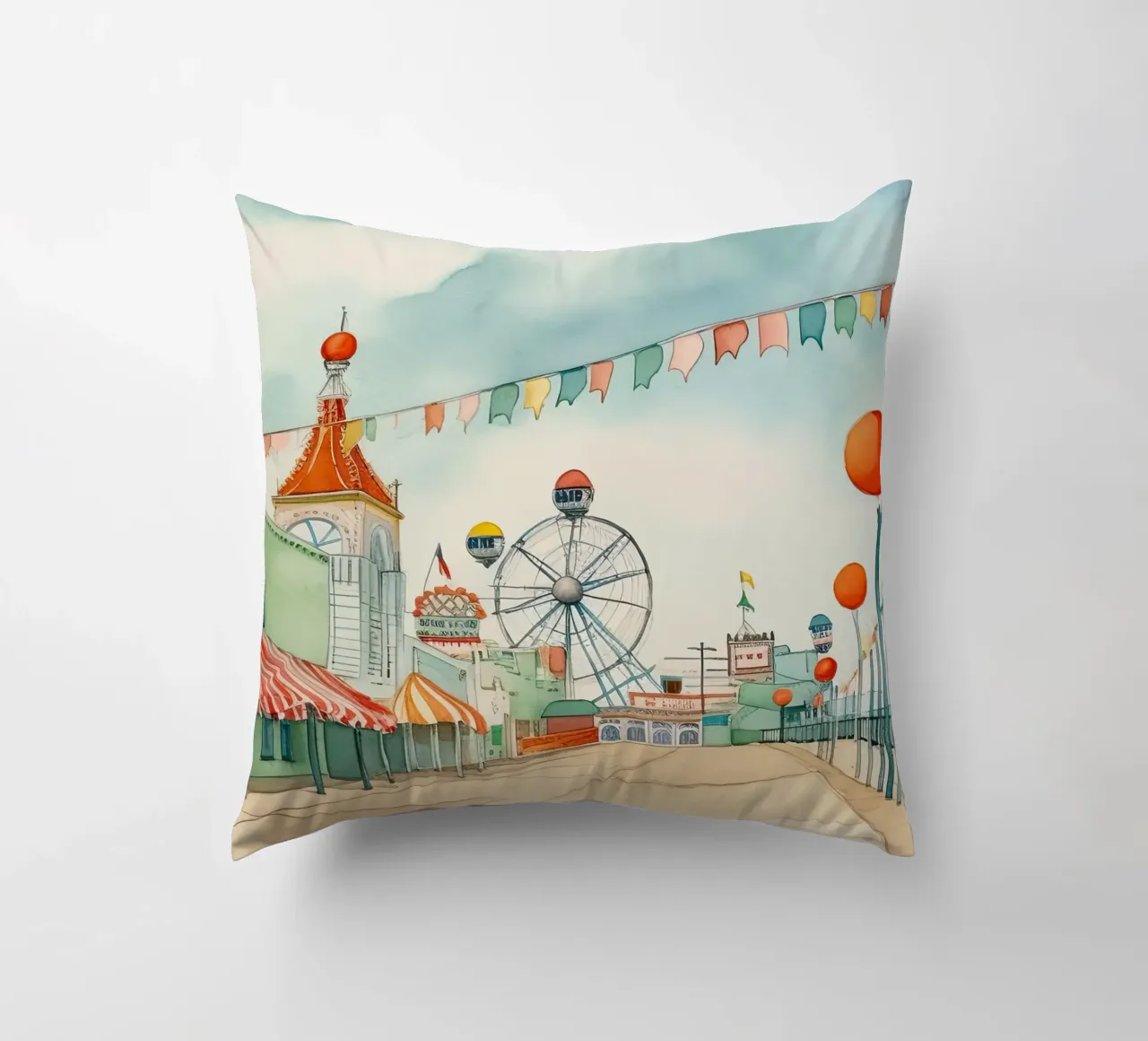 Parc d'attractions coussin de DaarbyN