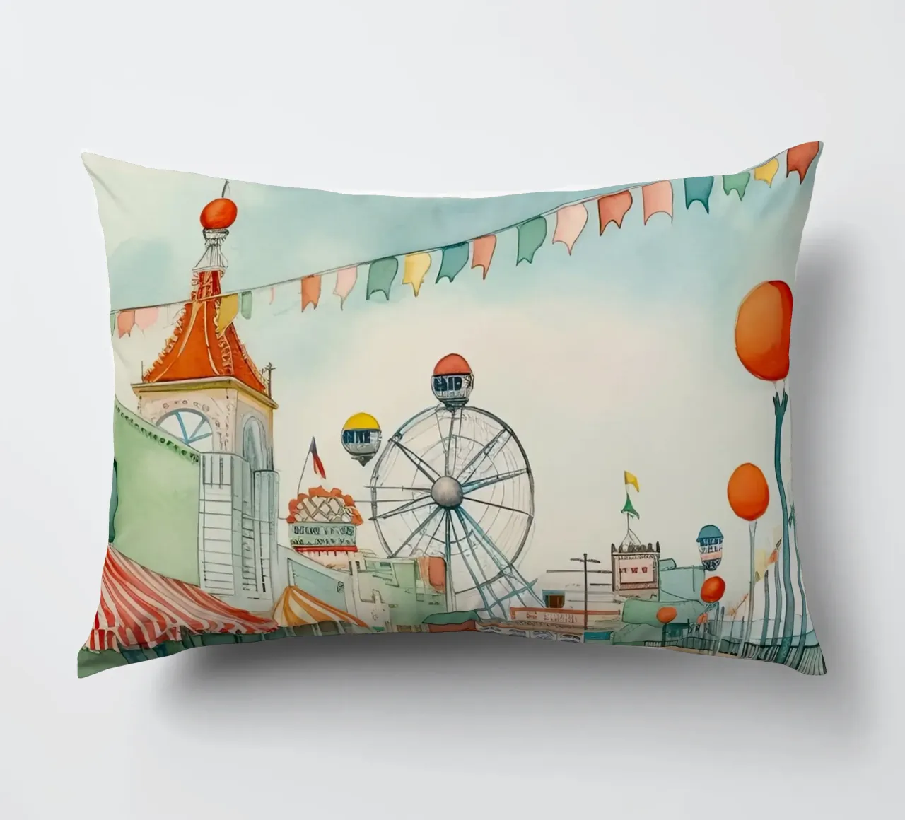 Parc d'attractions coussin de DaarbyN