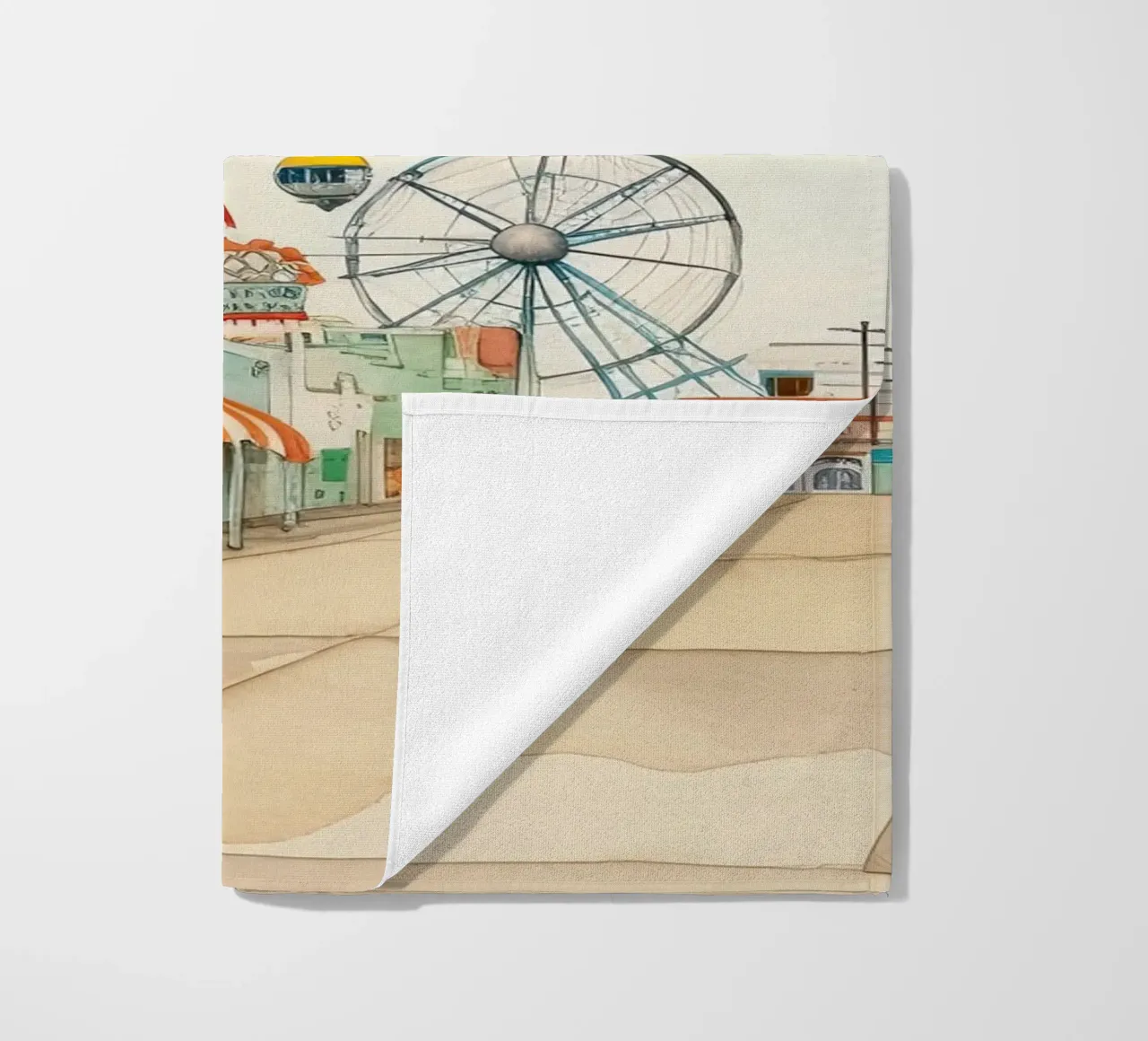 Fun Park beach towel by DaarbyN
