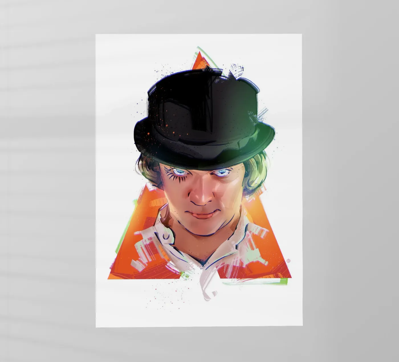 Clockwork Orange pellicola backlit da nabakumov