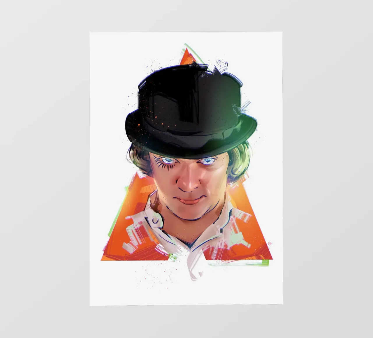 Clockwork Orange pellicola backlit da nabakumov