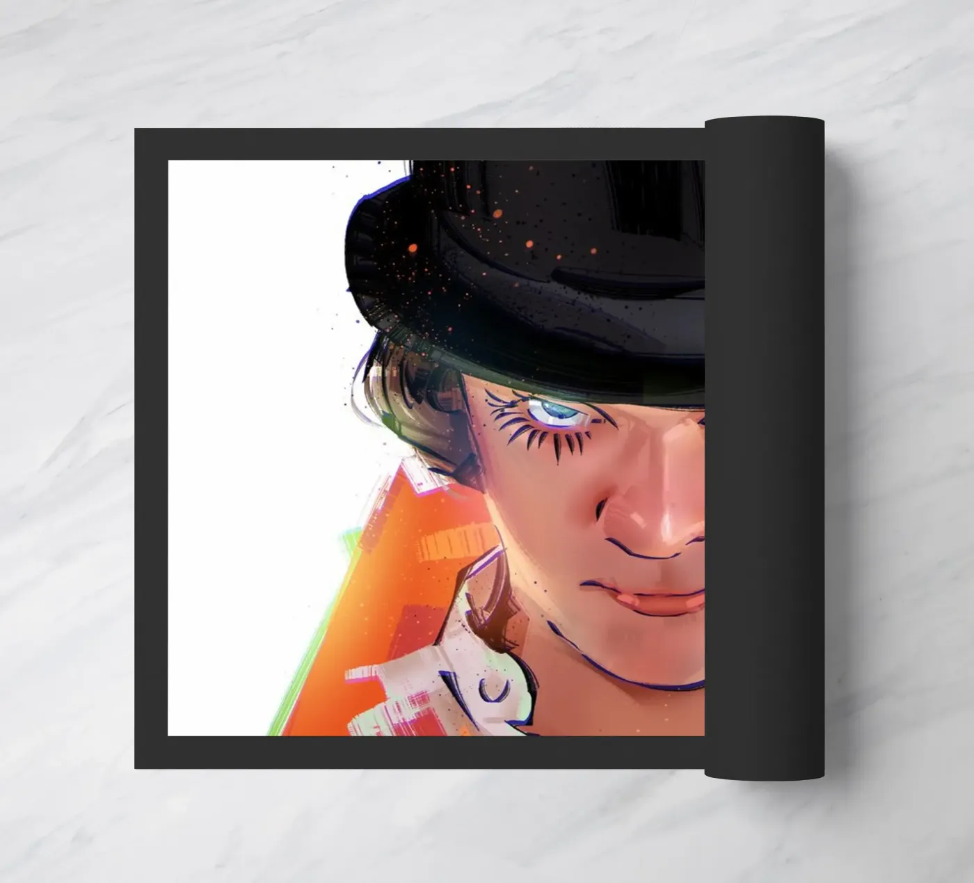 Clockwork Orange doormat by nabakumov