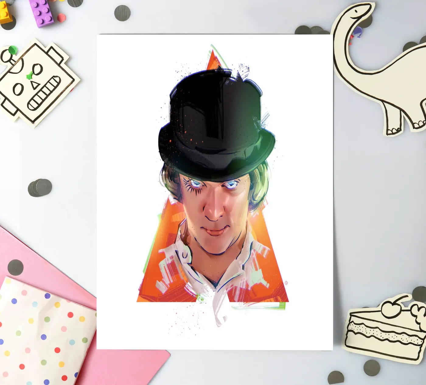 Clockwork Orange sticker sheet by nabakumov