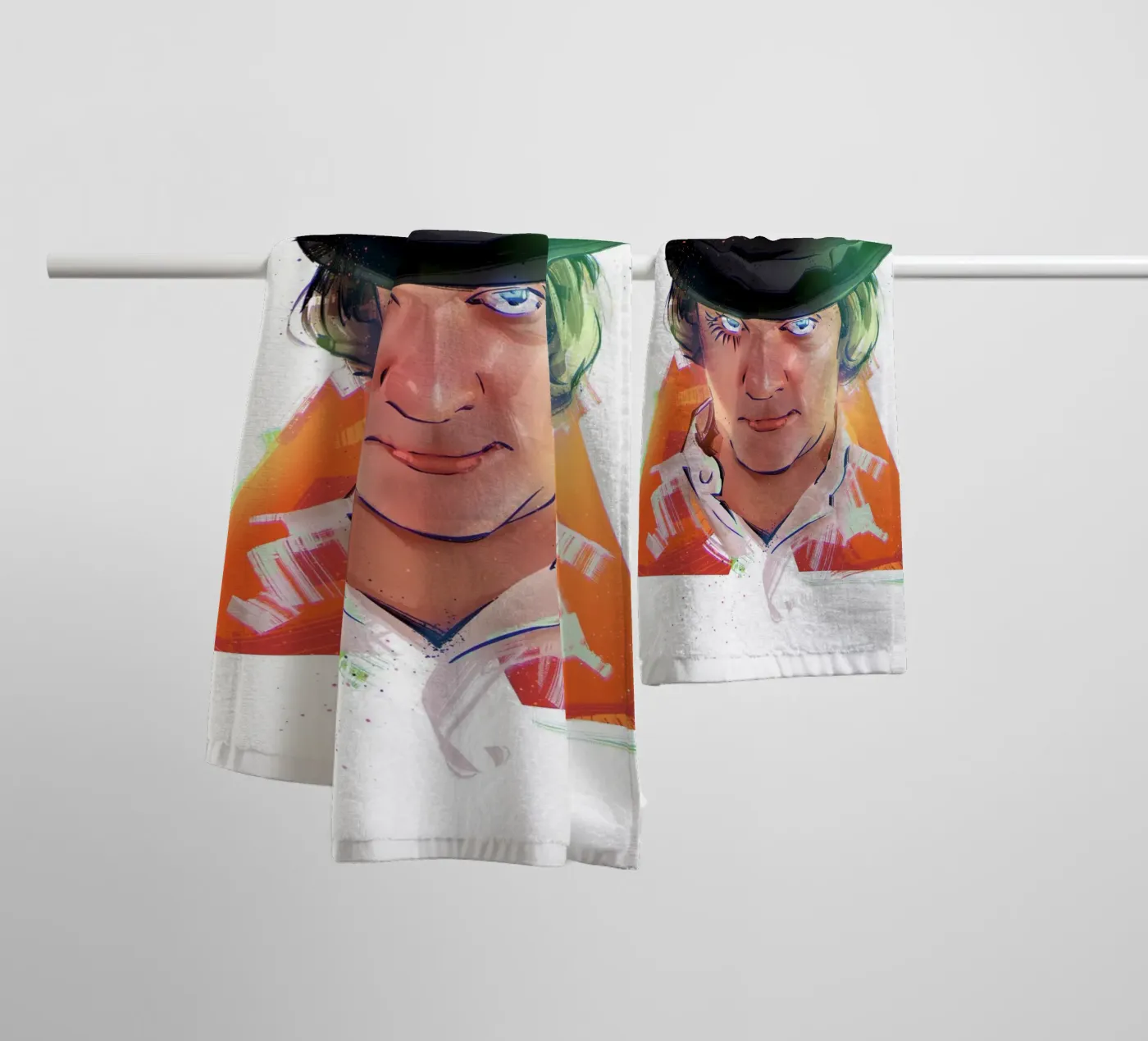 Clockwork Orange towel by nabakumov