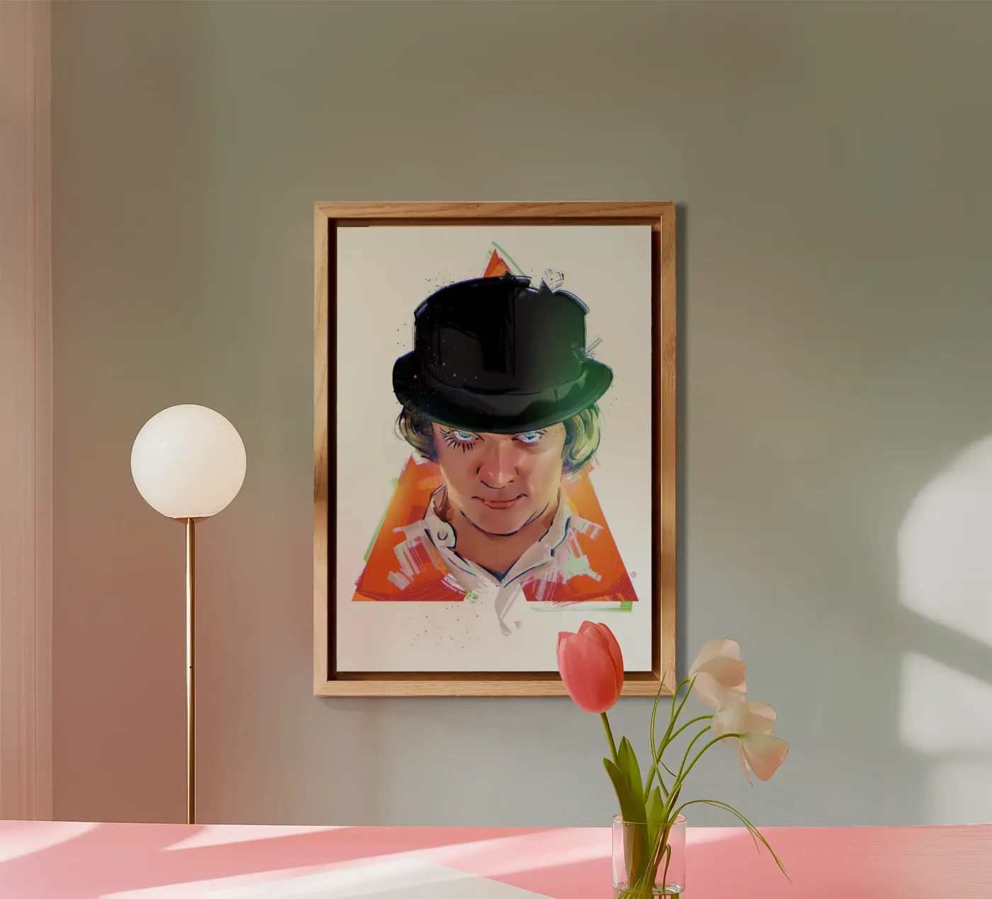 Clockwork Orange alluminio dibond da nabakumov
