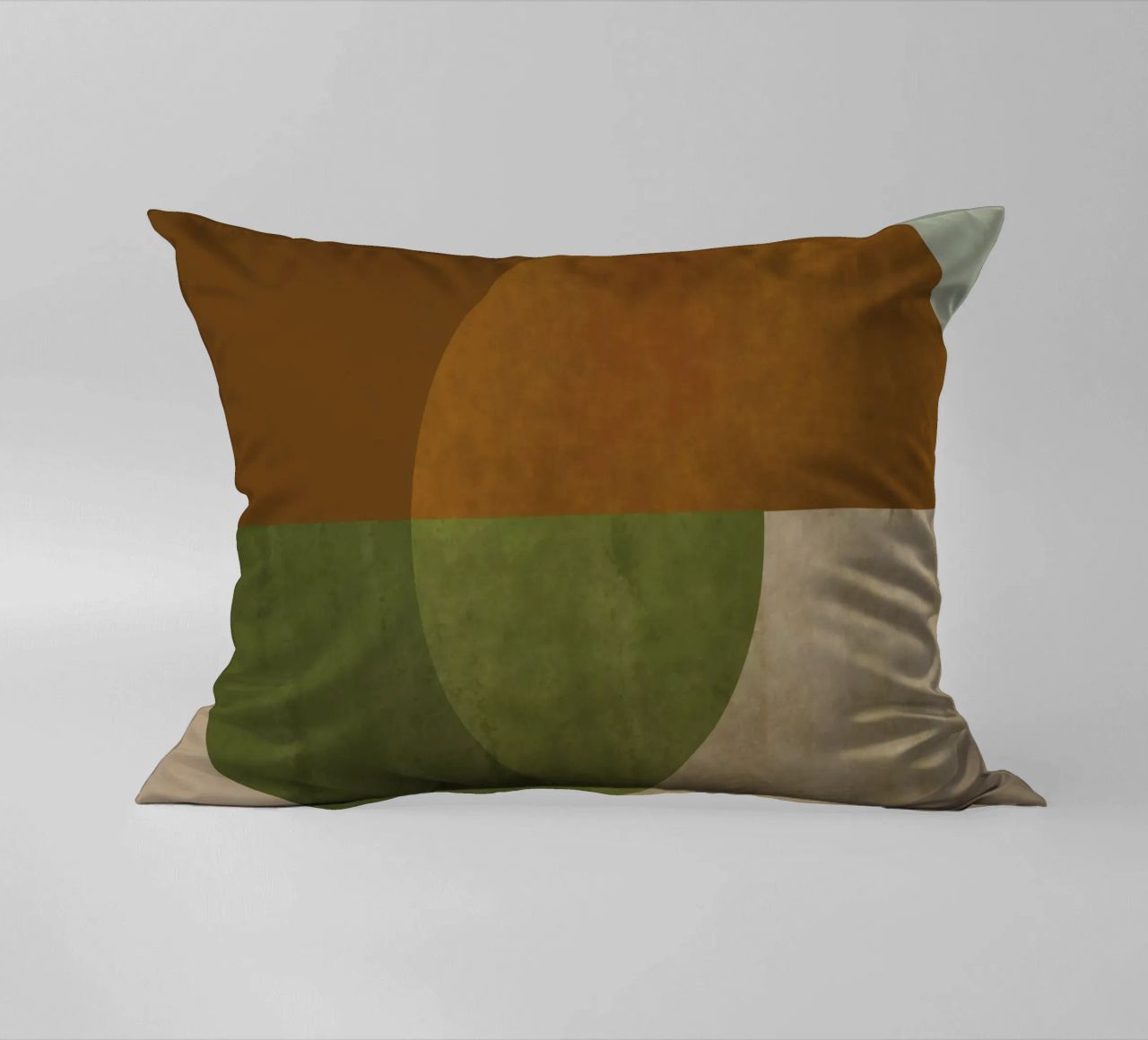 Modern Earthy Abstract cuscino da nileshkikuuchise
