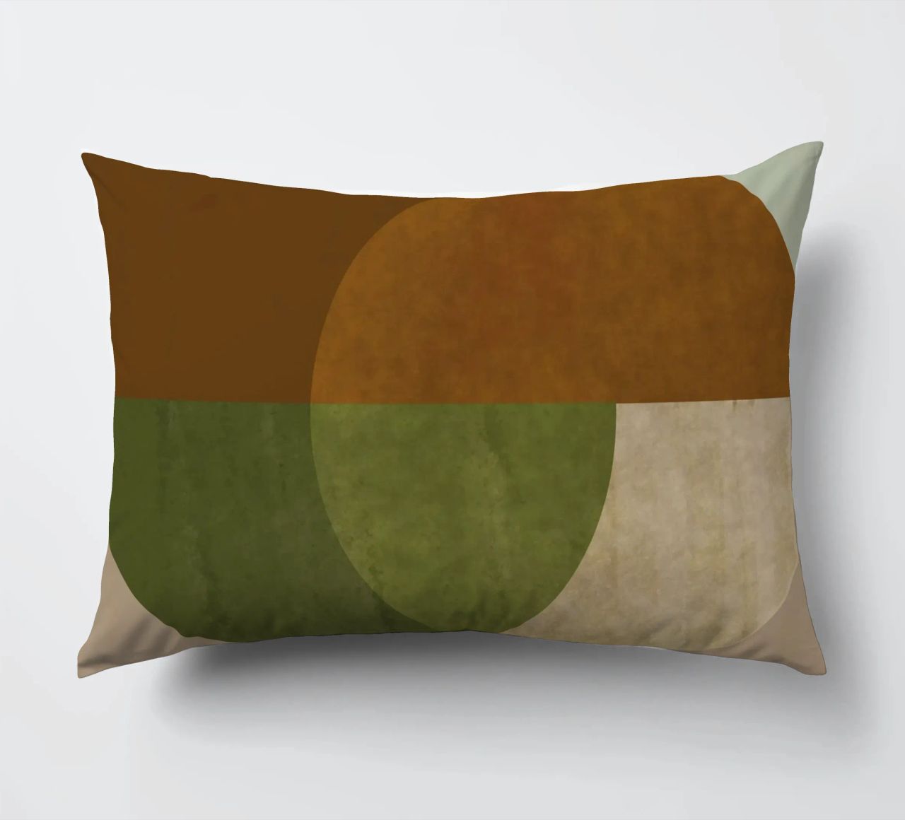 Modern Earthy Abstract cuscino da nileshkikuuchise