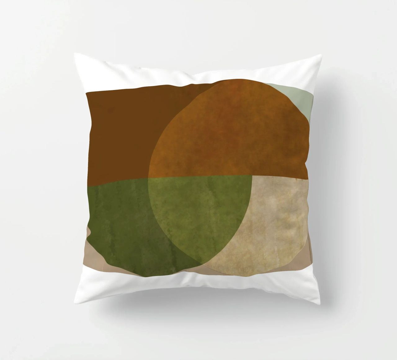 Modern Earthy Abstract cuscino da nileshkikuuchise