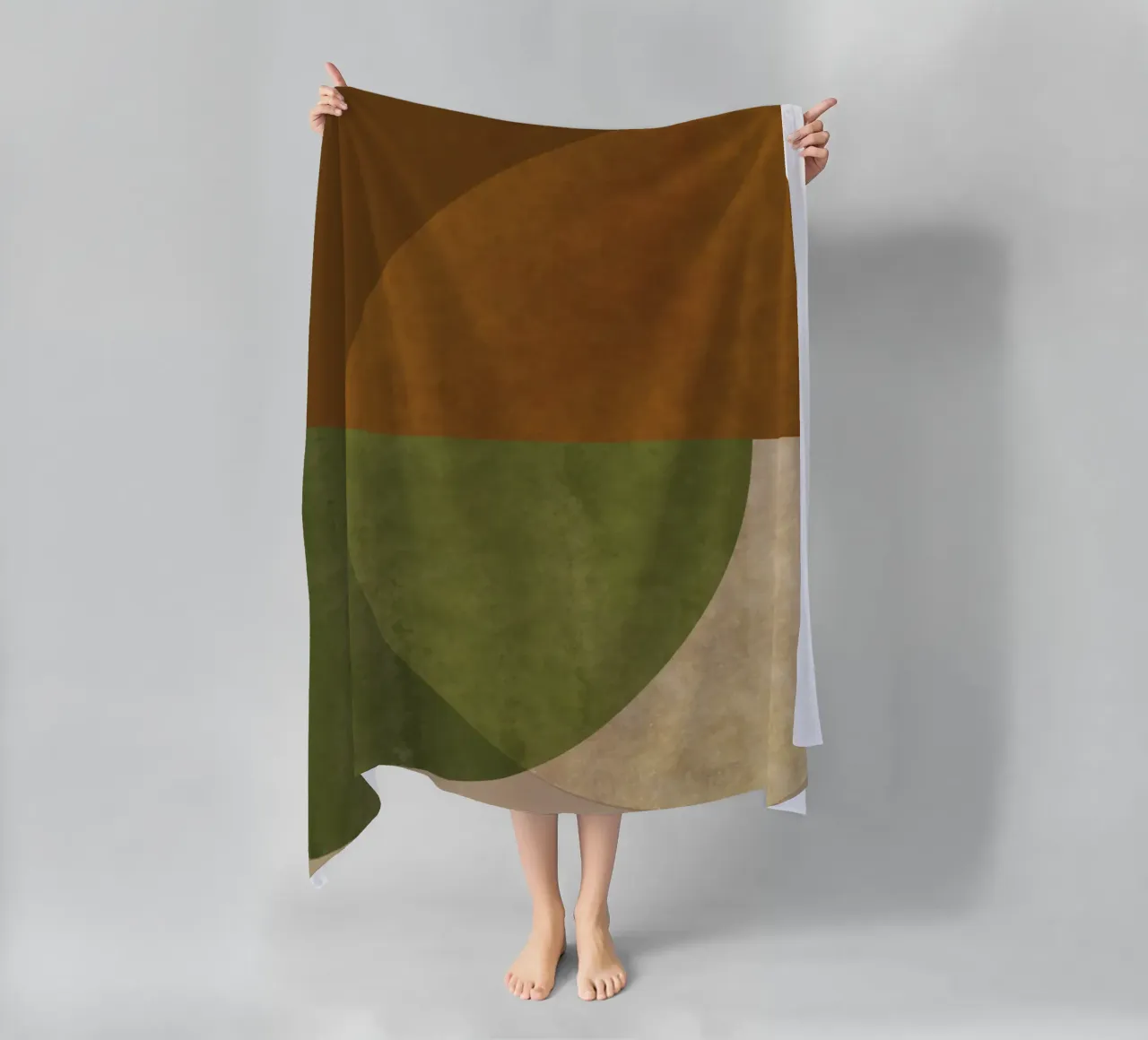 Modern Earthy Abstract telo mare da nileshkikuuchise
