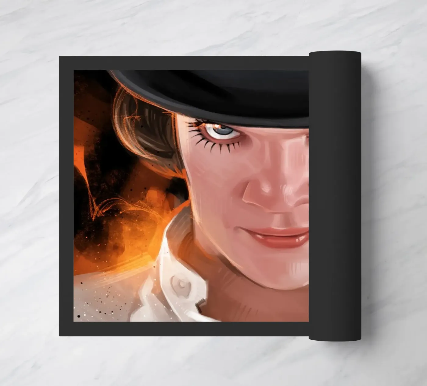 Clockwork Orange Fußmatte von nabakumov