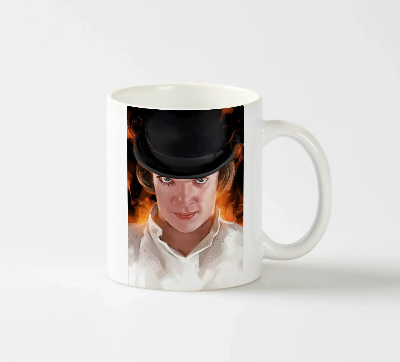 Clockwork Orange ceramic mug by nabakumov