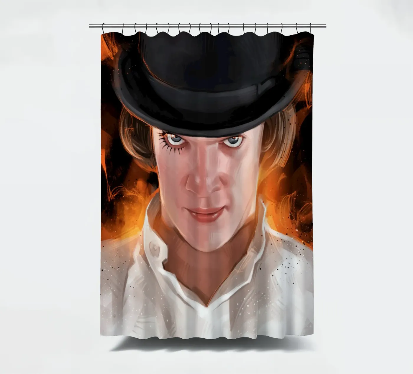 Clockwork Orange Duschvorhang von nabakumov