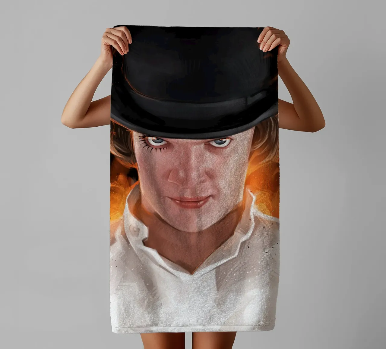 Clockwork Orange towel by nabakumov