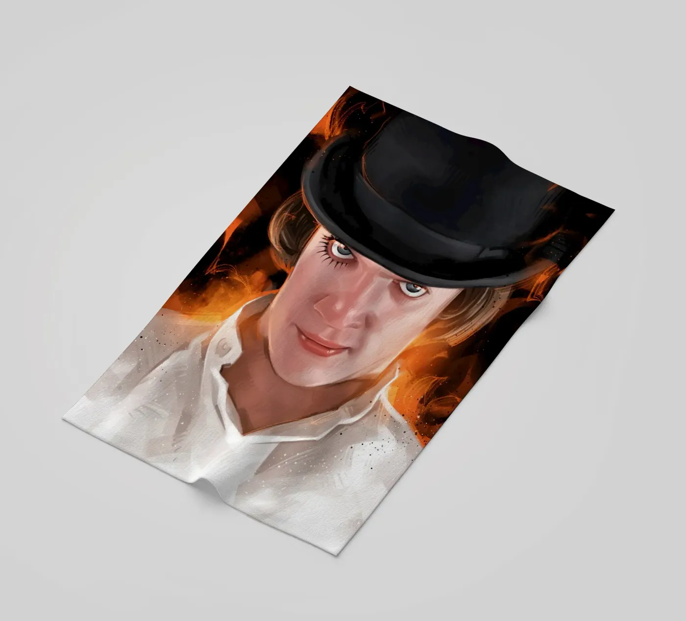 Clockwork Orange beach towel by nabakumov