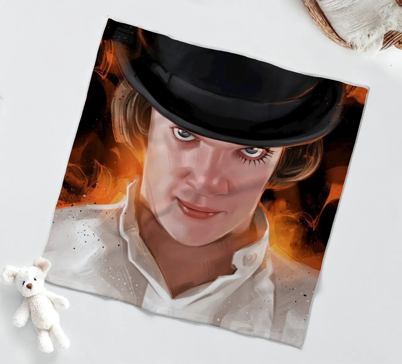 Clockwork Orange Fleecedecke von nabakumov