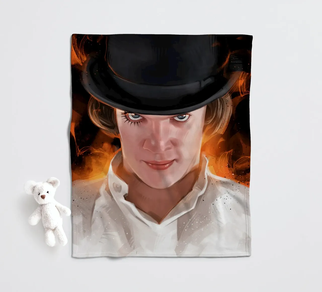 Clockwork Orange Fleecedecke von nabakumov