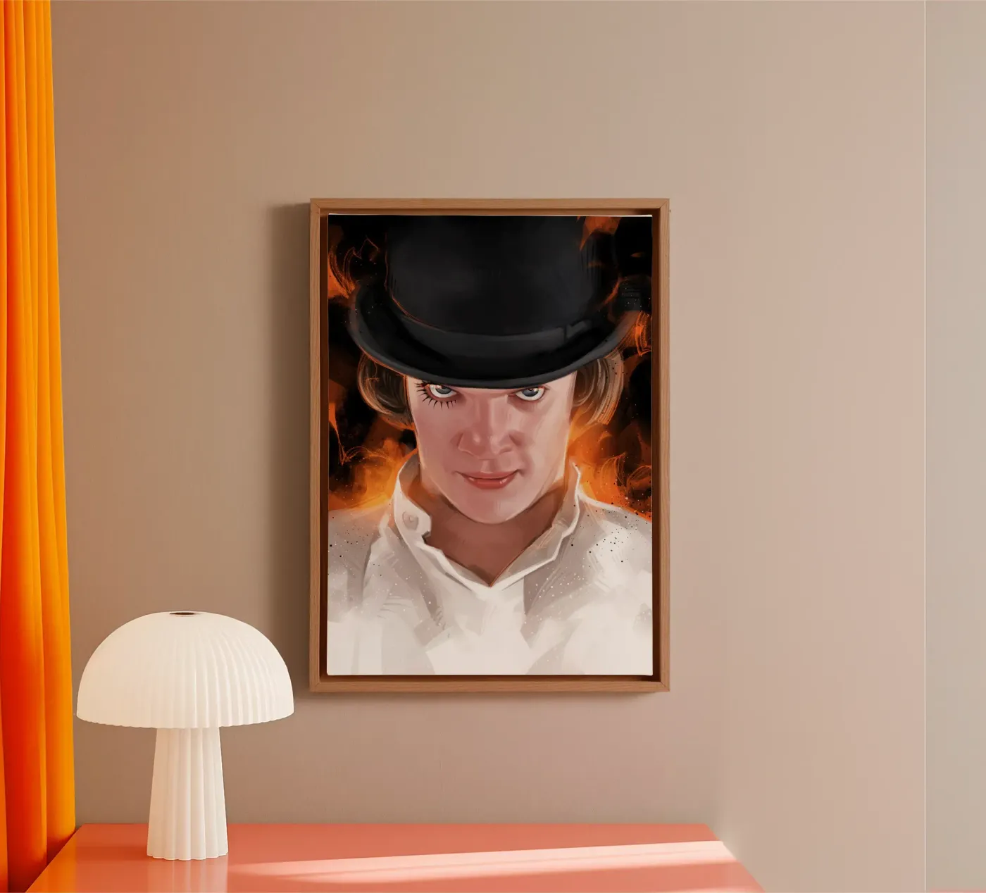 Clockwork Orange canvas by nabakumov