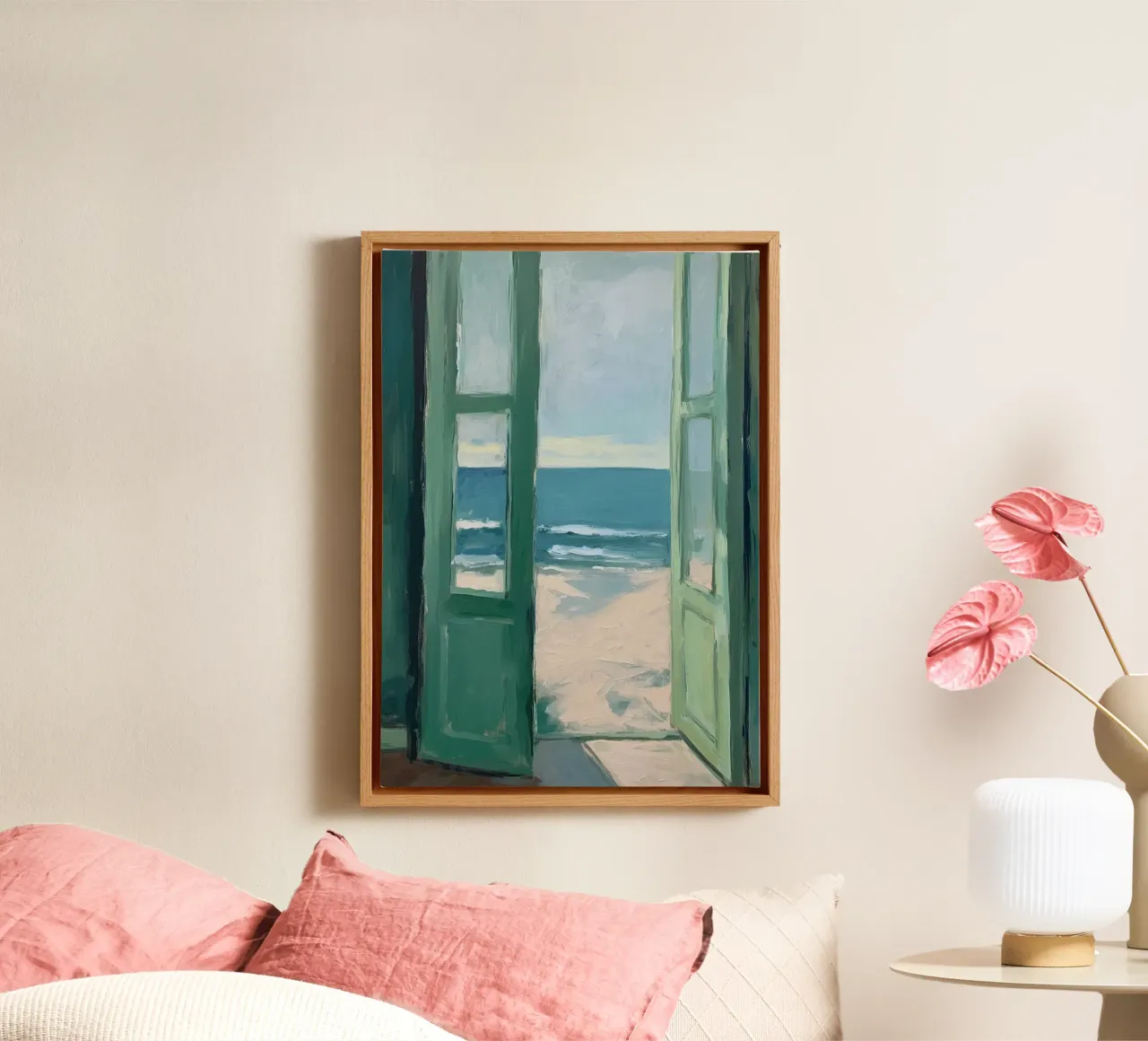 Matisse inspireert canvas met Baklijst van Euphoria Theresa