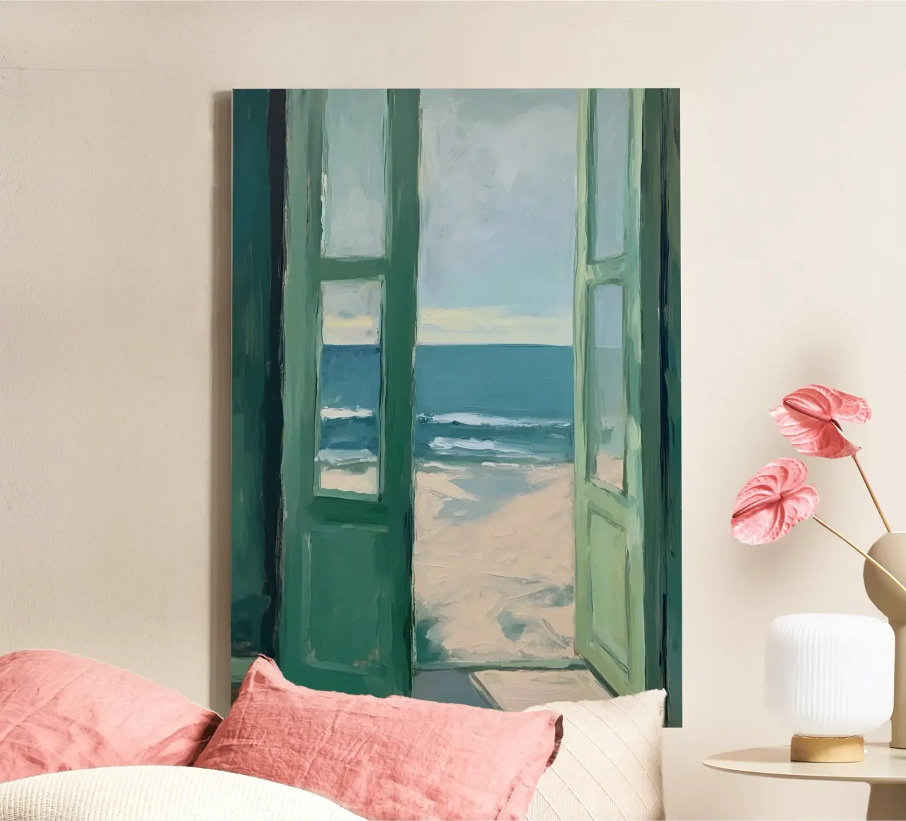 Matisse inspireert canvas met Baklijst van Euphoria Theresa