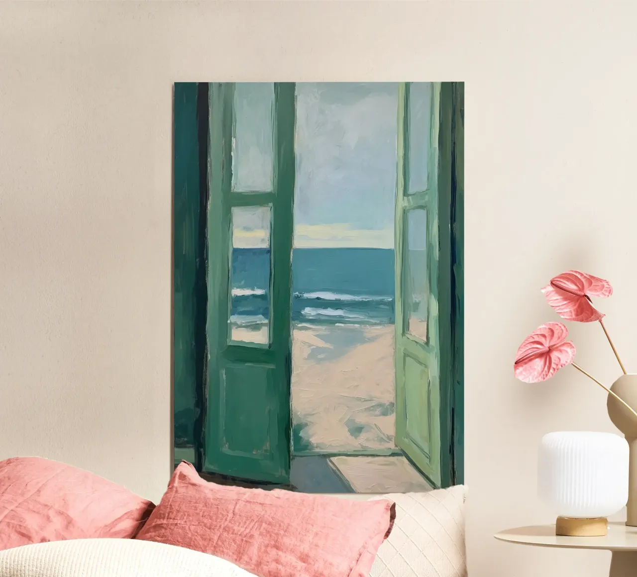 Matisse ispira poster con telaio in alluminio da Euphoria Theresa