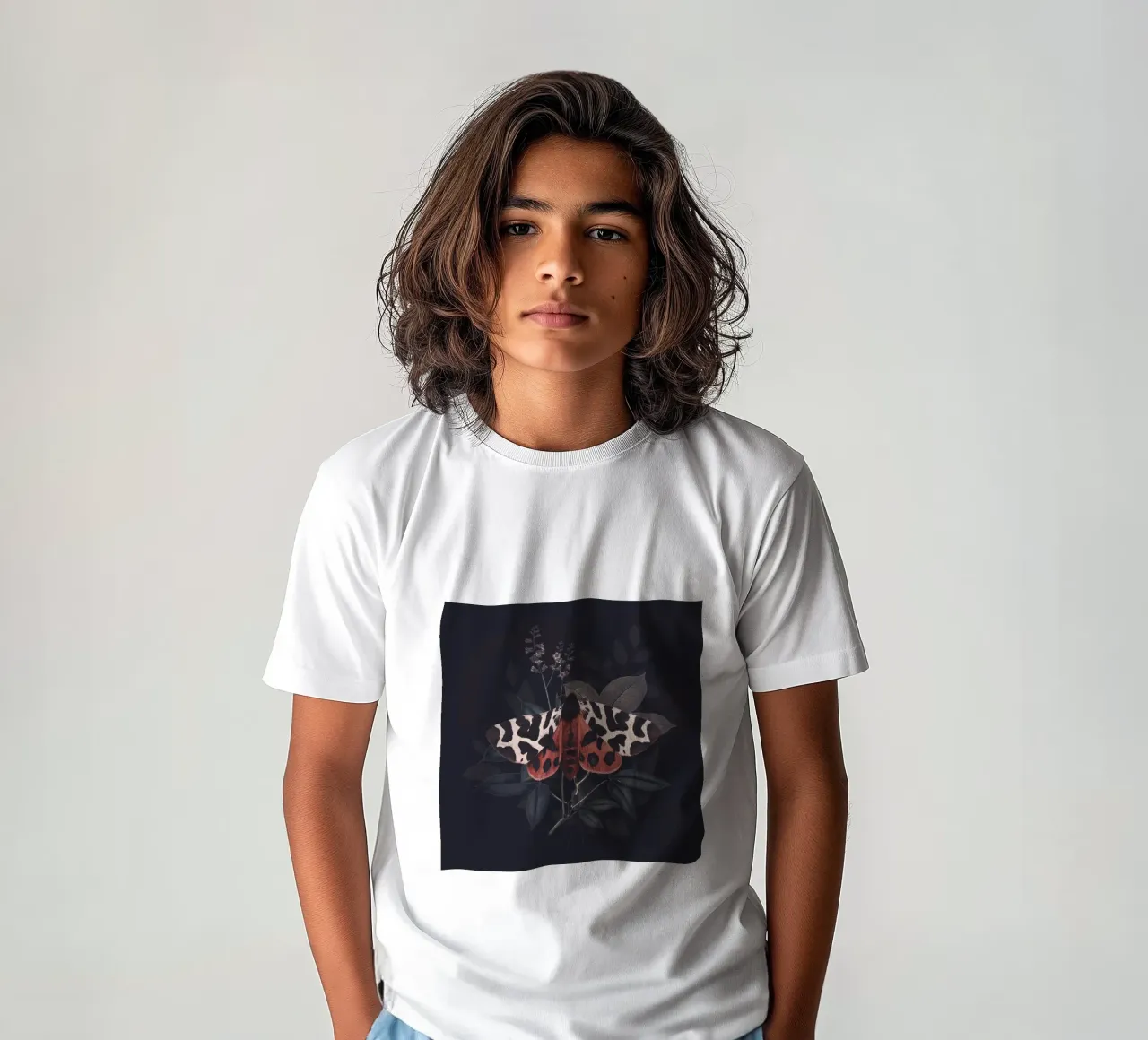 Papillon de nuit t-shirt enfant de dada22
