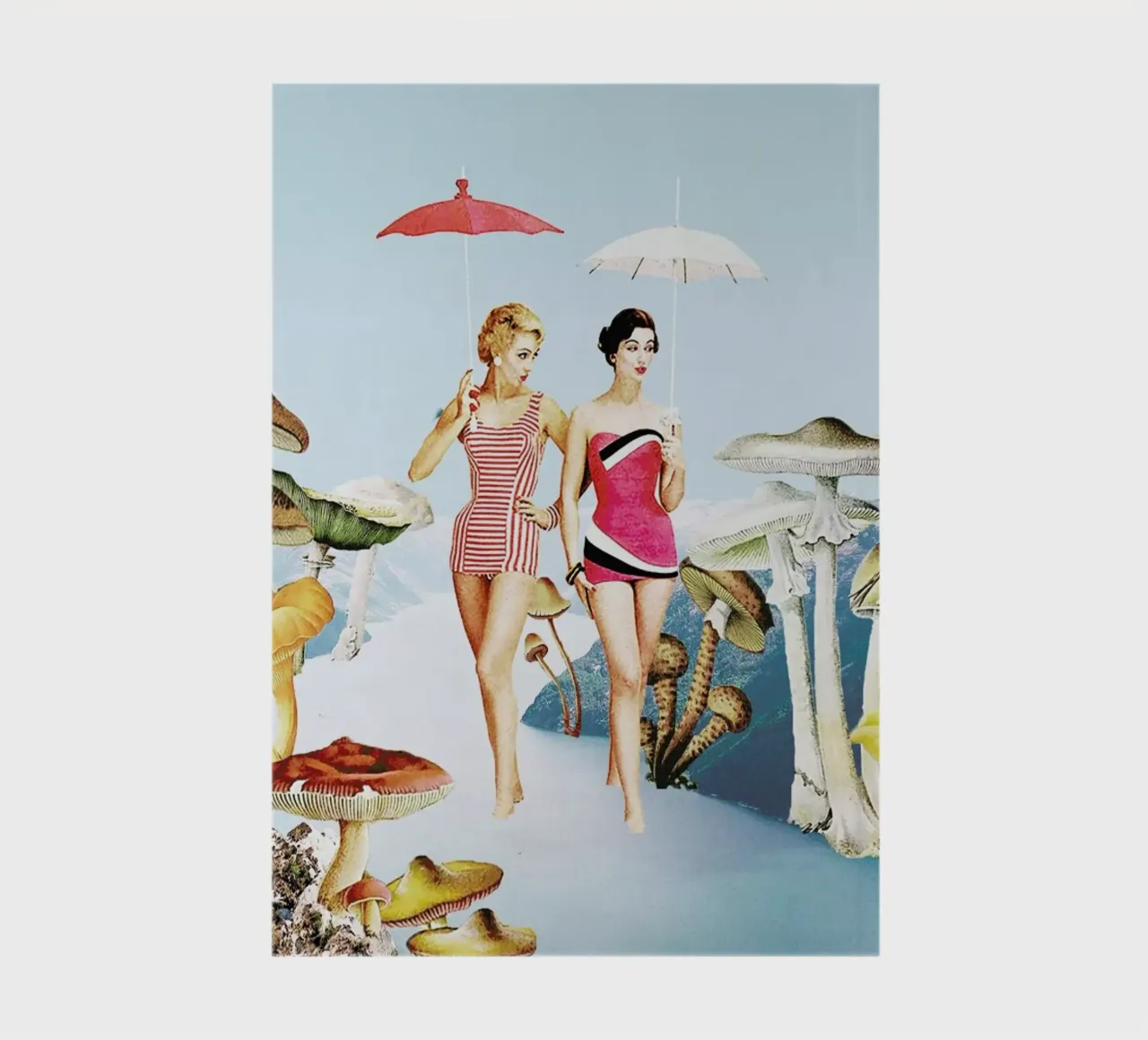 Let's Pretend We're Mushrooms notebook by Maarten Léon