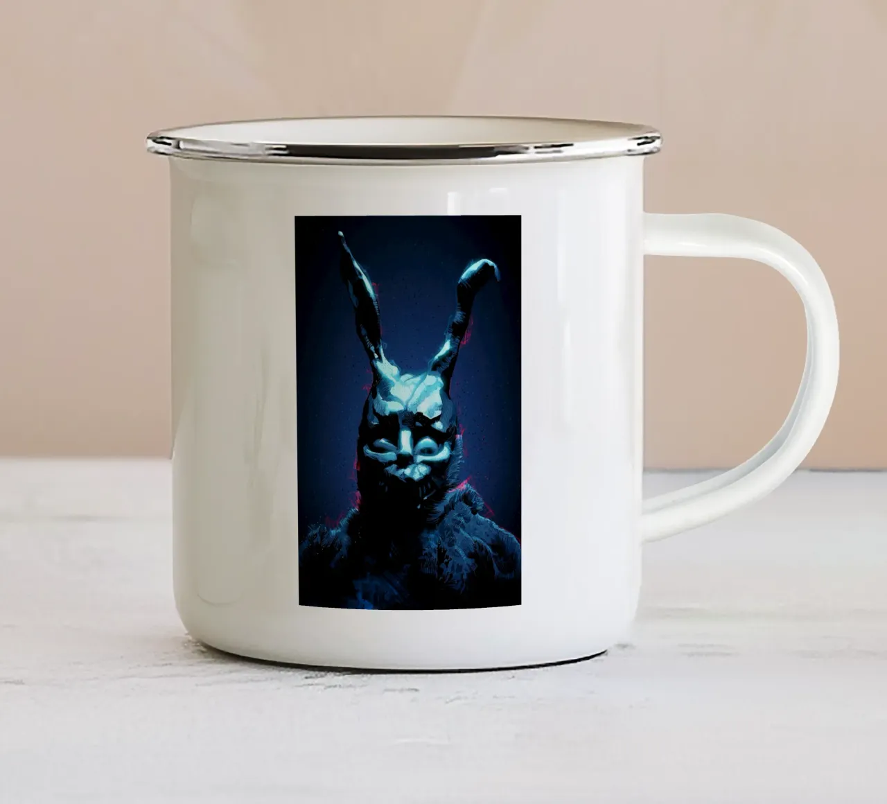 Donnie Darko tazza in smalto da nabakumov