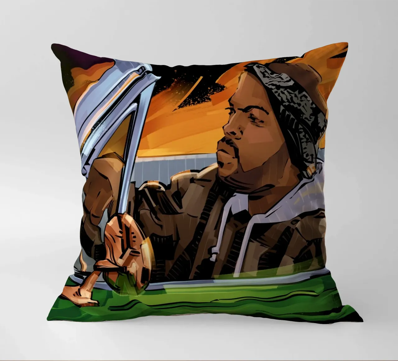 Ice Cube cuscino da nabakumov