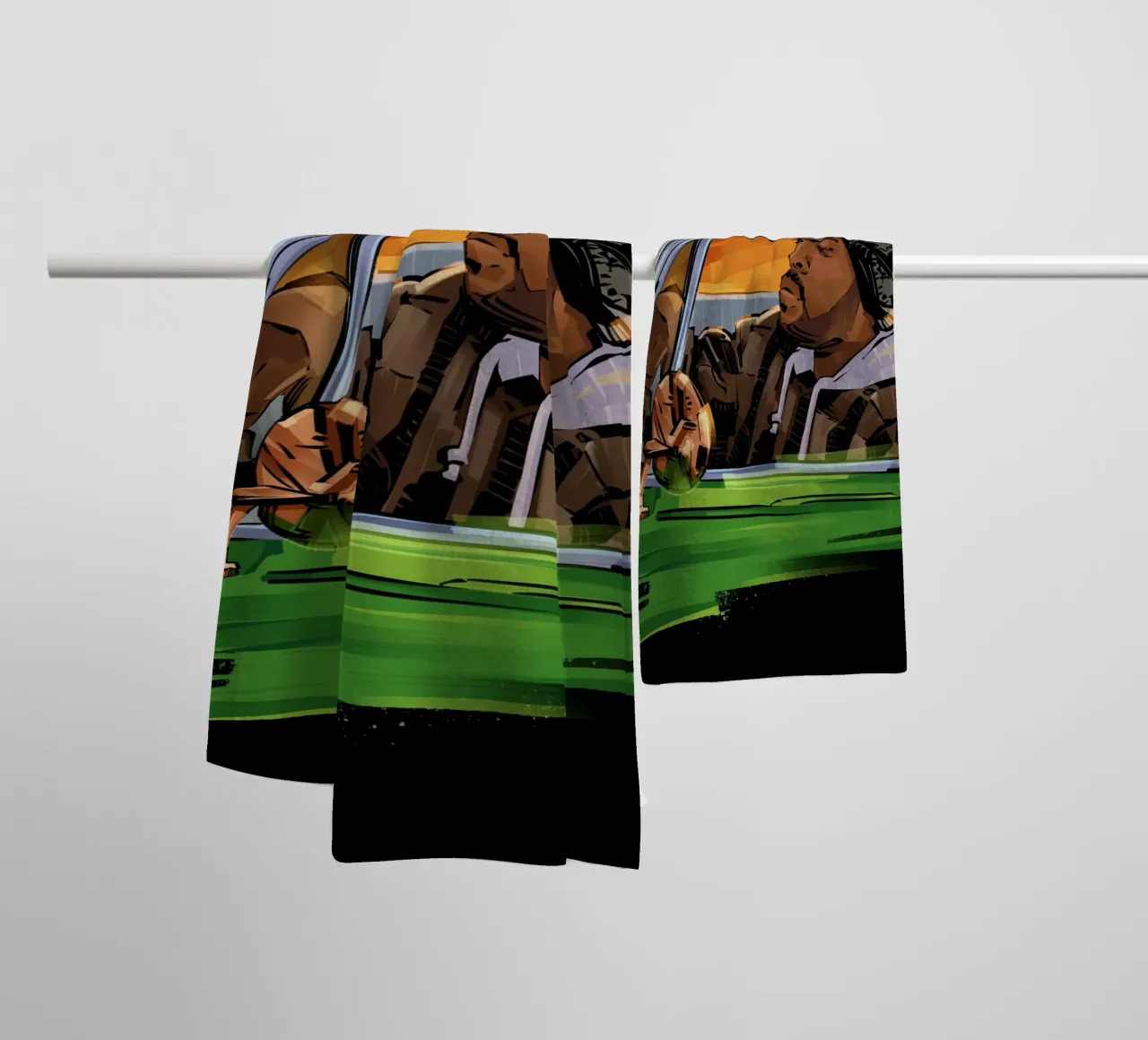 Ice Cube asciugamano da bagno da nabakumov