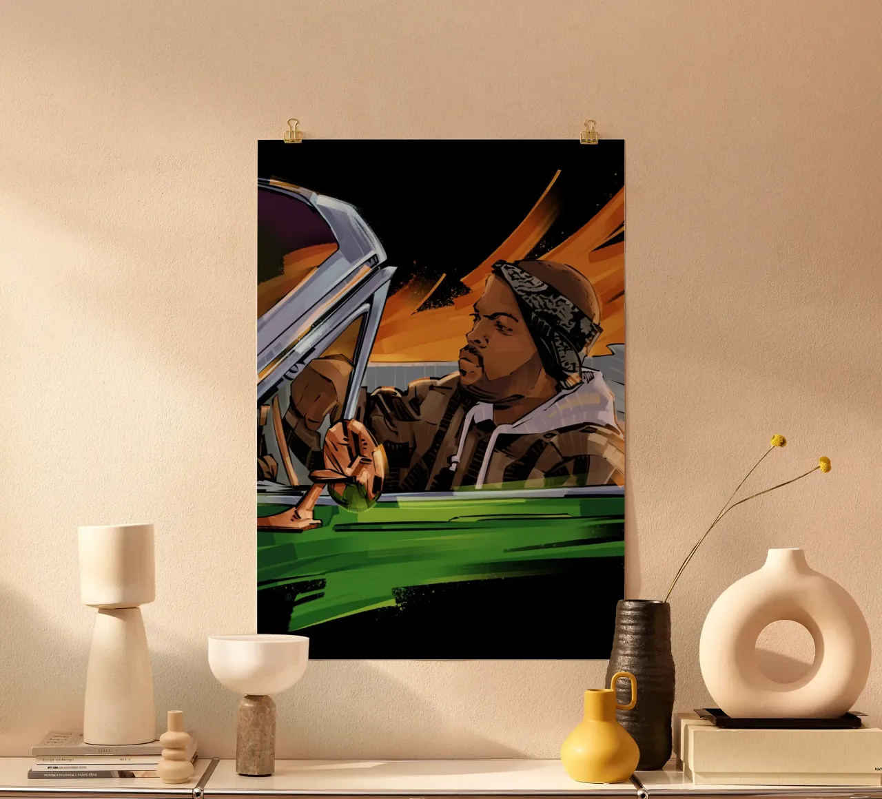 Ice Cube poster da nabakumov