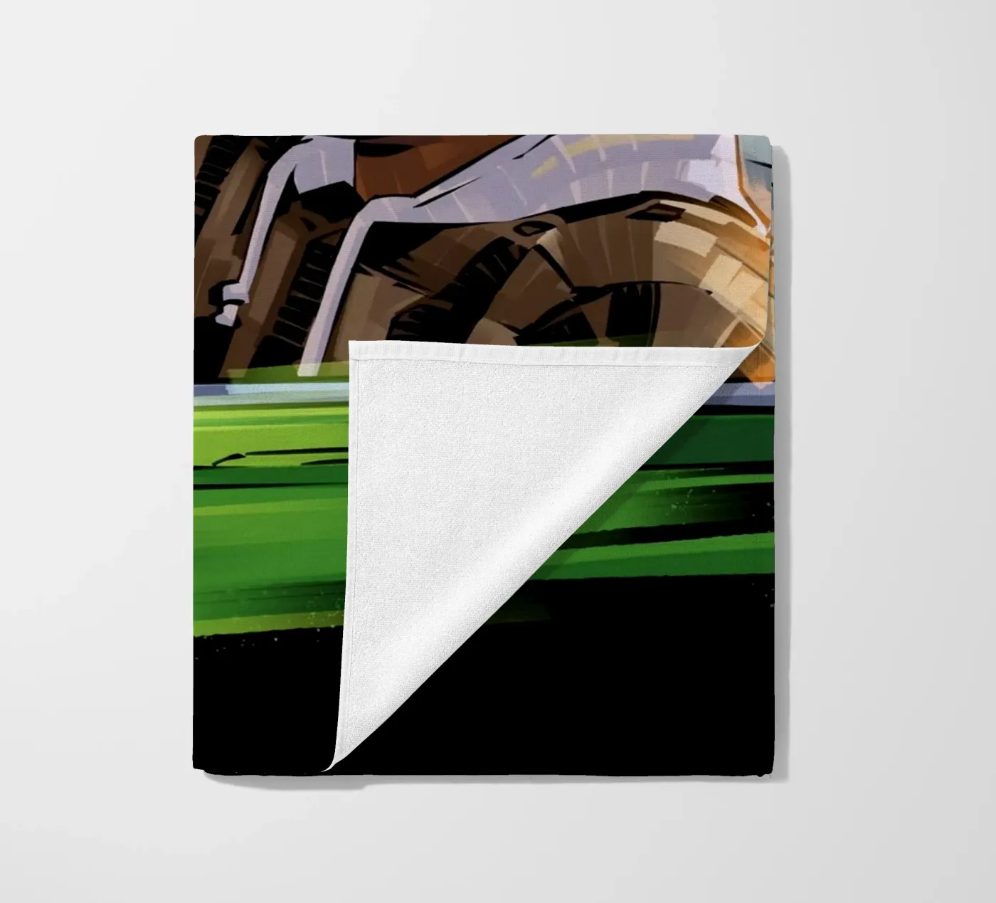 Ice Cube beach towel by nabakumov