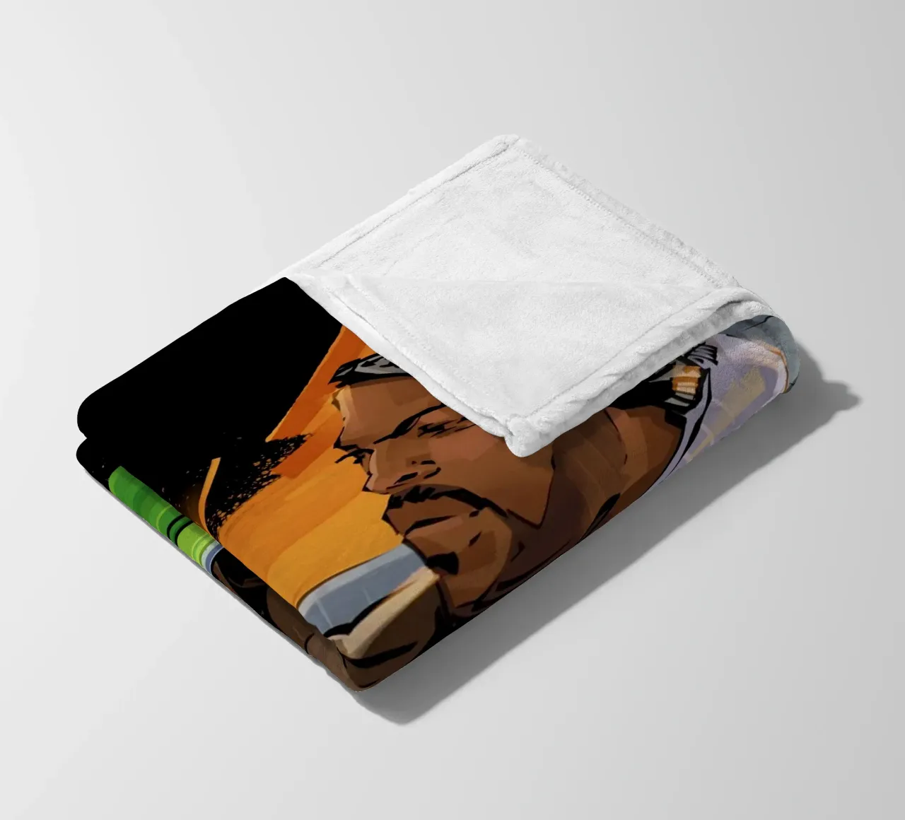 Ice Cube coperta in pile da nabakumov