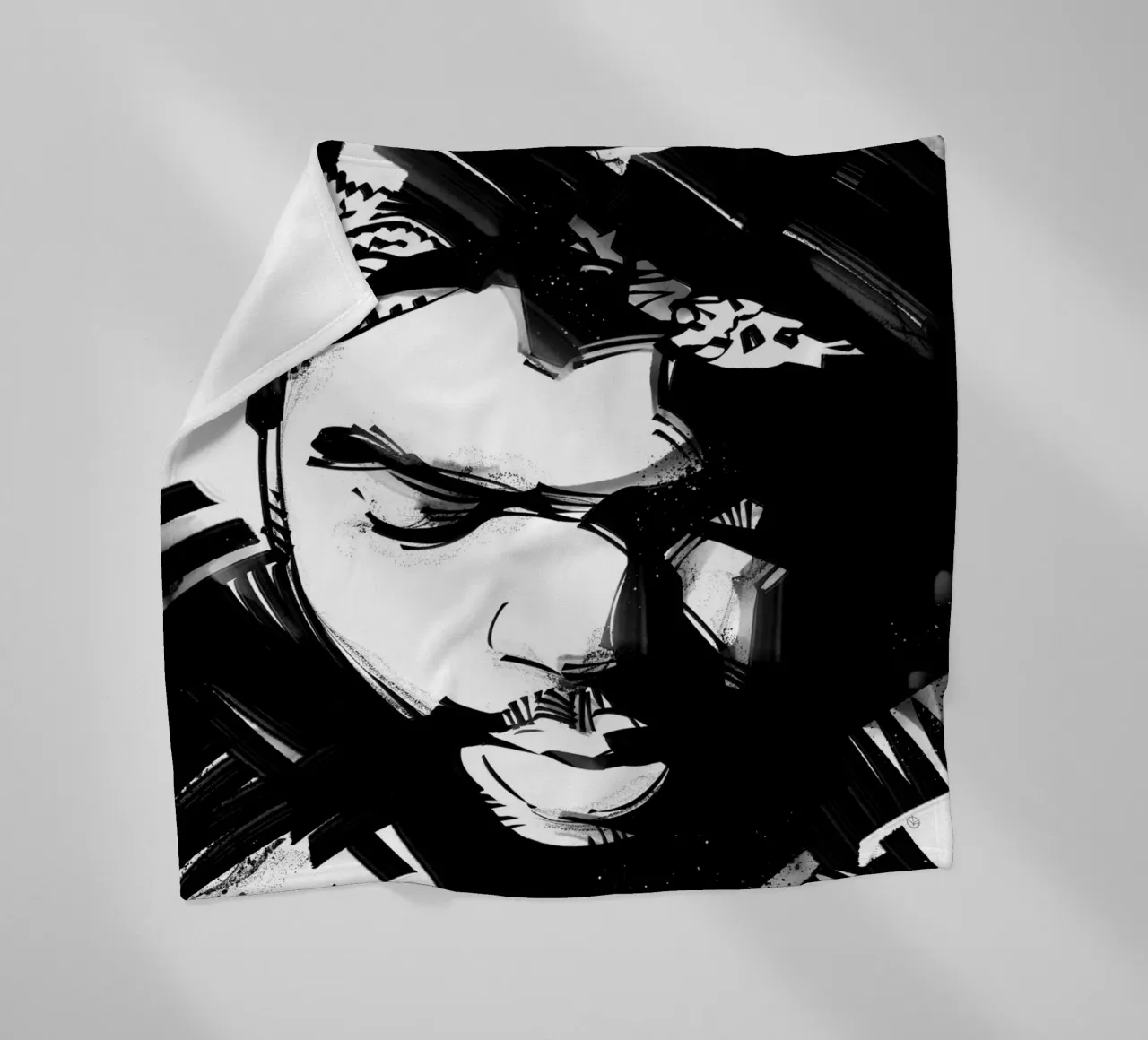 Ice Cube coperta in pile da nabakumov