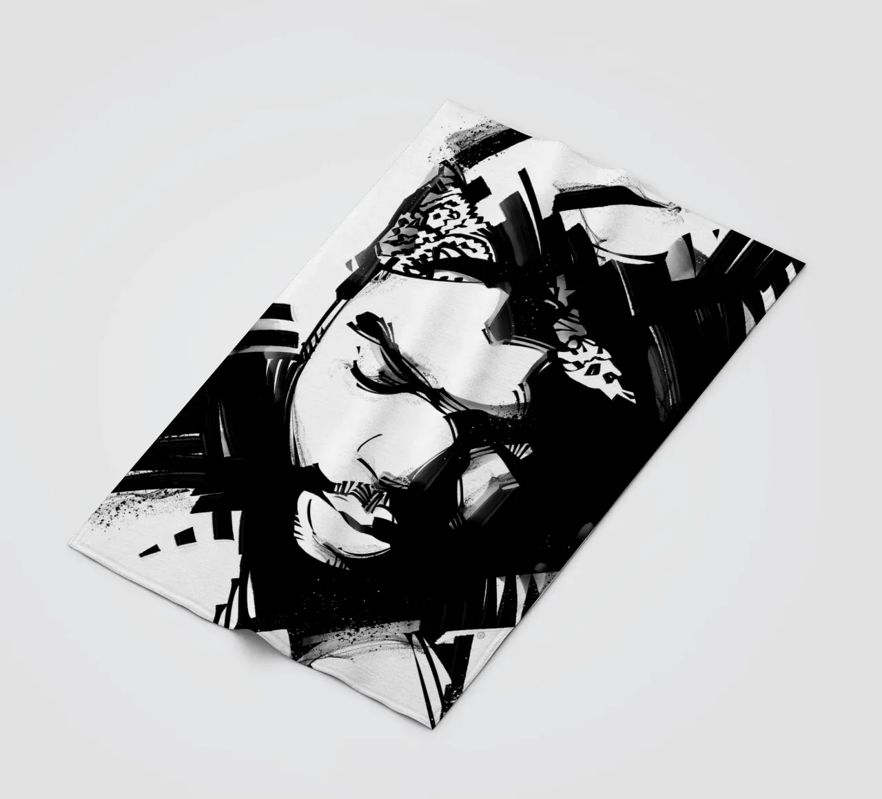 Ice Cube coperta in pile da nabakumov