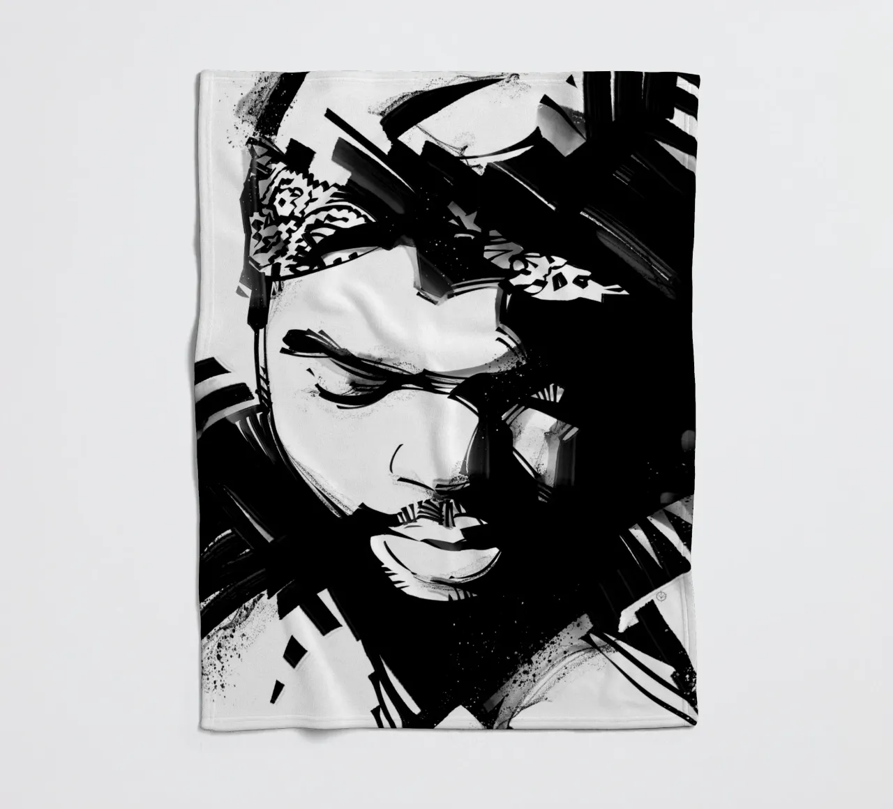 Ice Cube coperta in pile da nabakumov