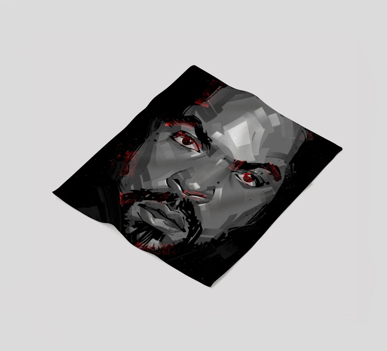 Ice Cube fleece blanket by nabakumov