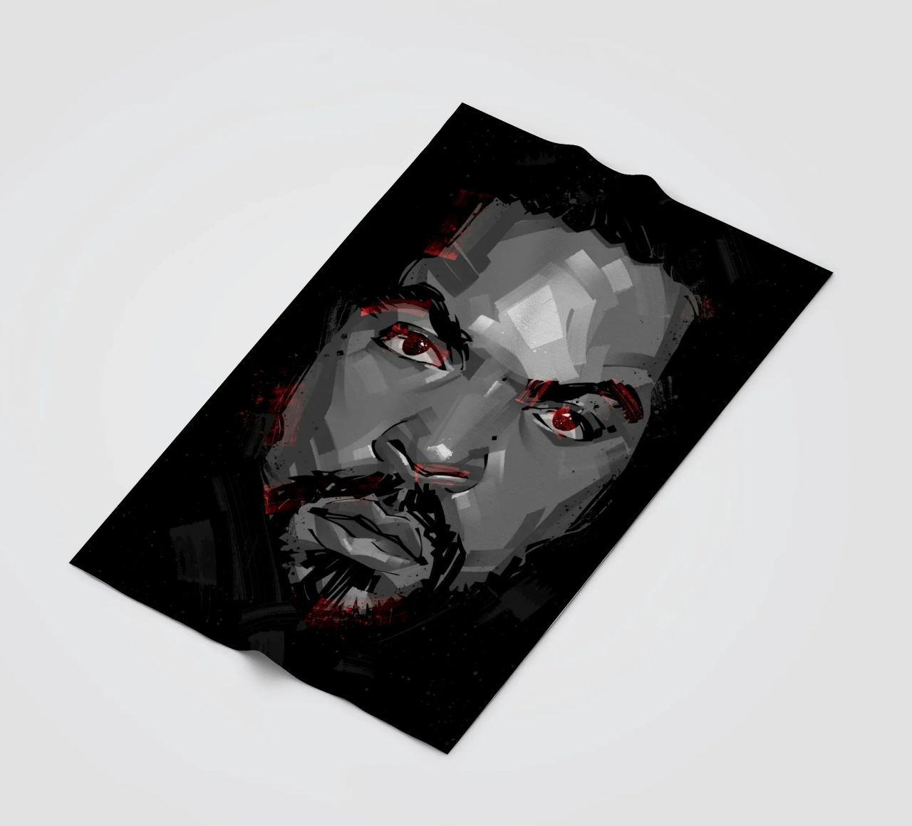 Ice Cube fleece blanket by nabakumov
