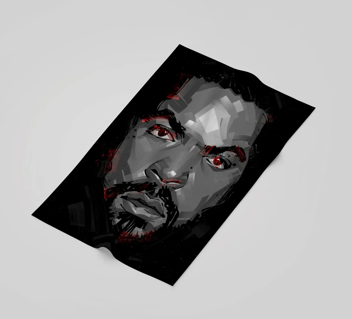 Ice Cube beach towel by nabakumov