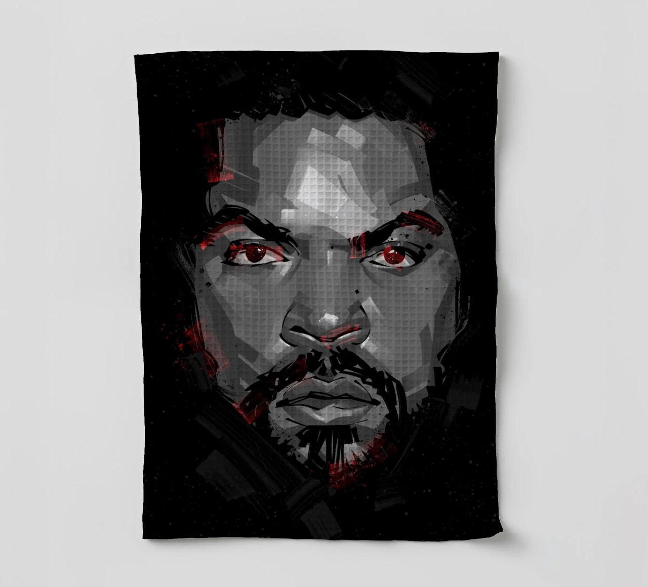 Ice Cube tea towel by nabakumov