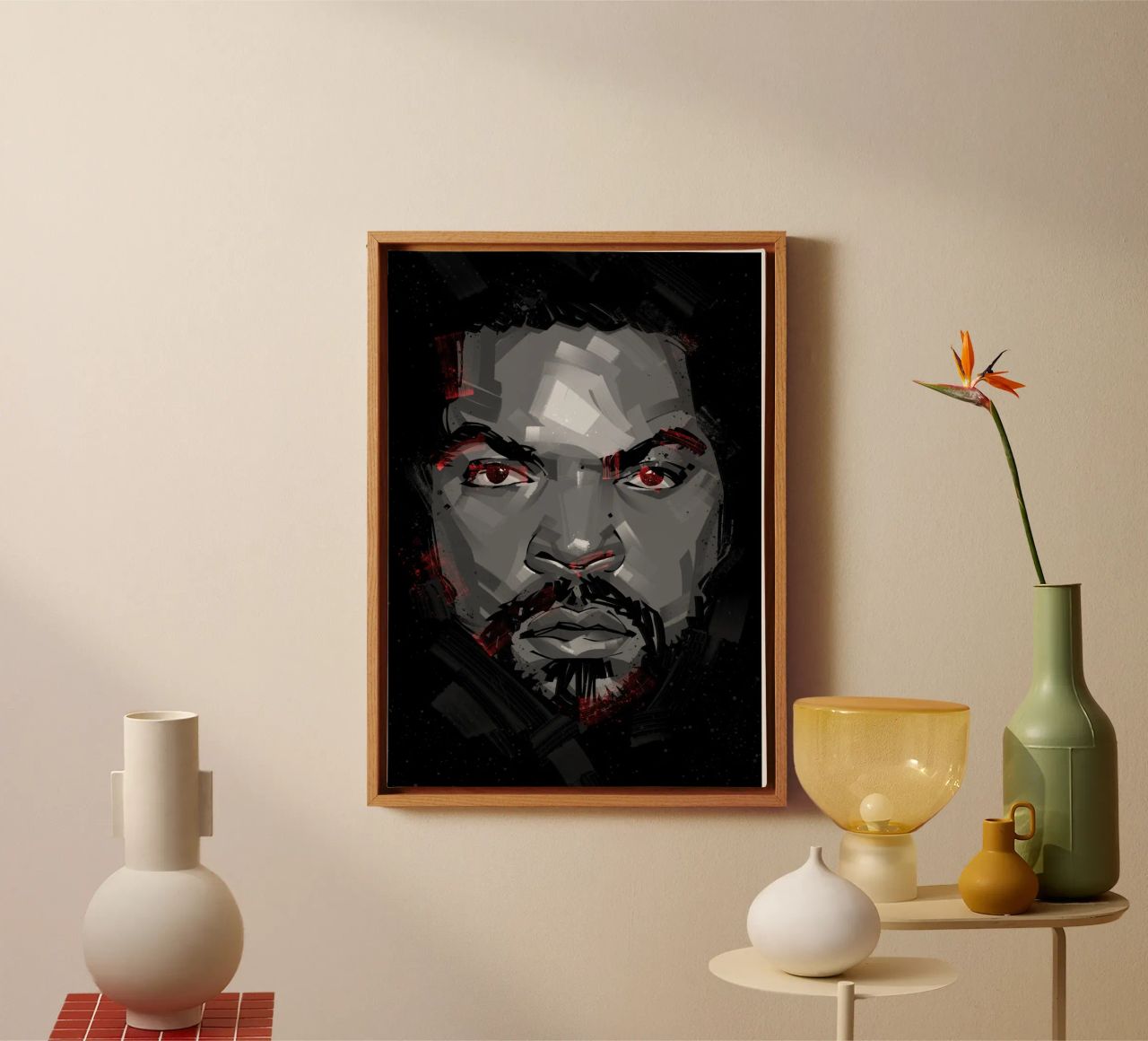 Ice Cube canvas by nabakumov