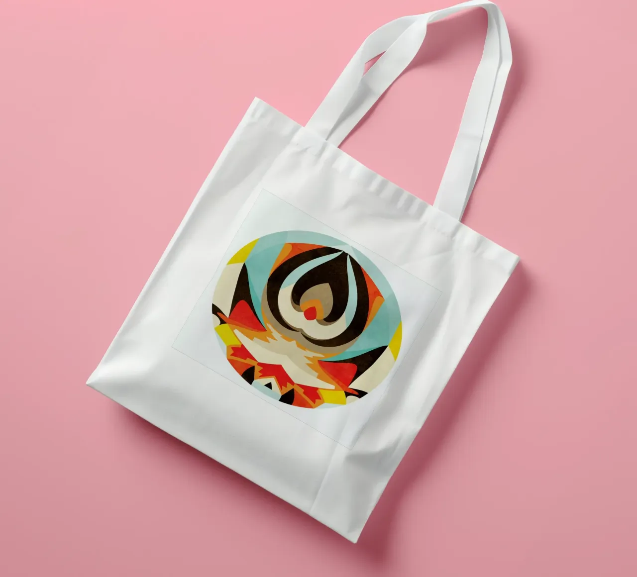 Do Something Anything borsa in juta da lovely lines