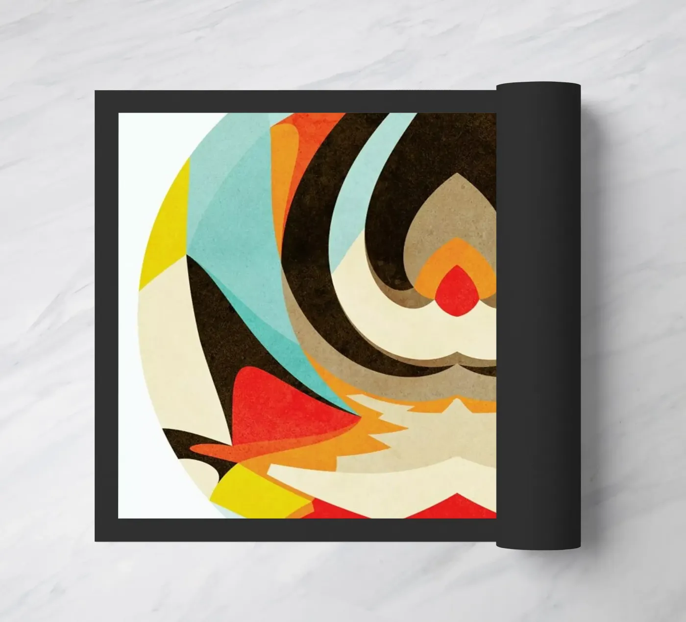 Do Something Anything paillasson de Abstract Joy