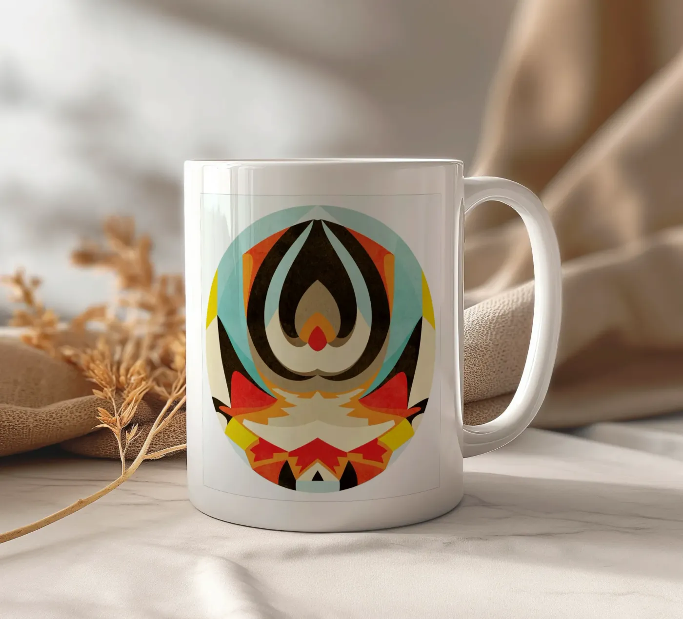 Do Something Anything ceramic mug by Abstract Joy