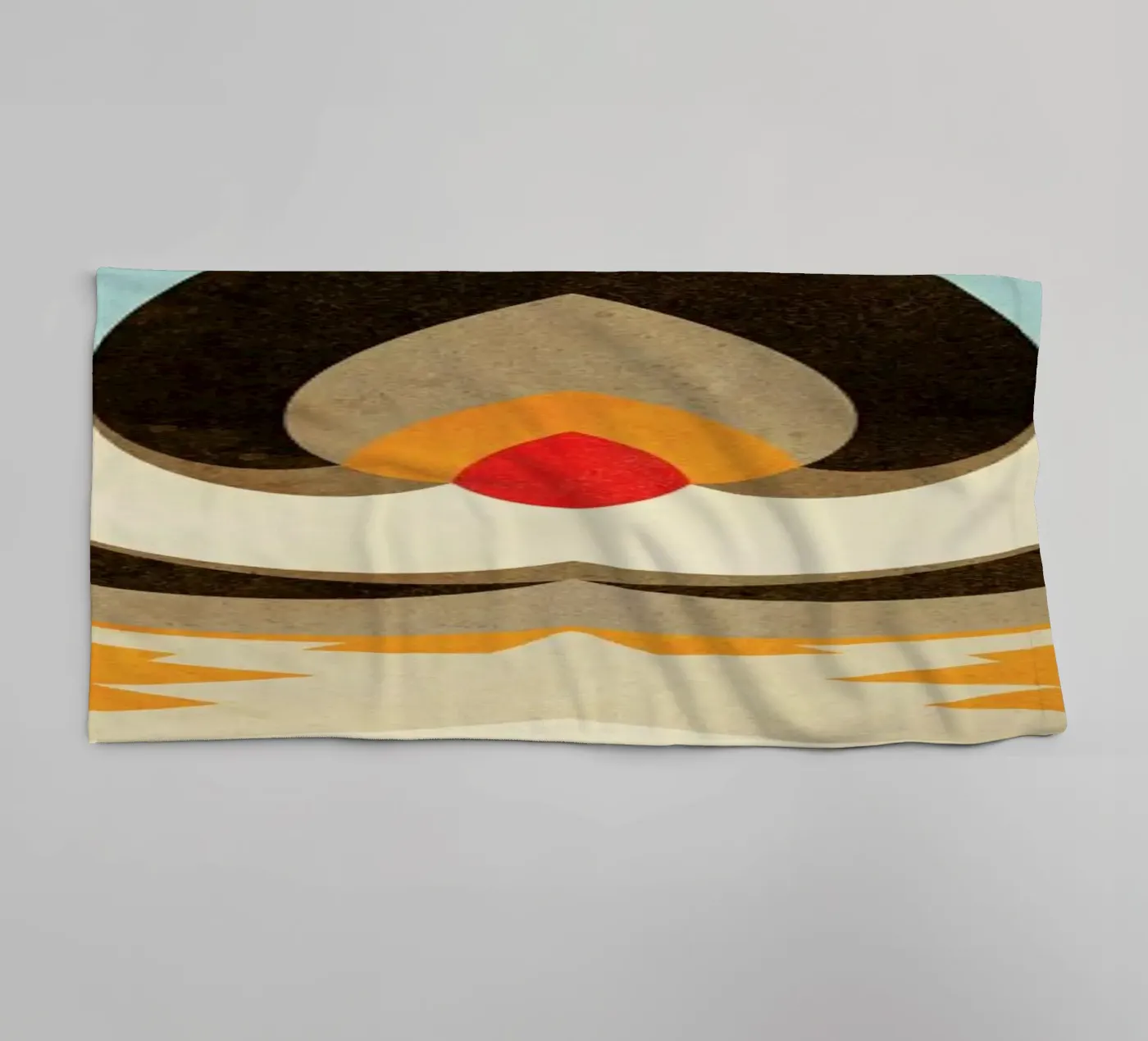 Do Something Anything towel by Abstract Joy