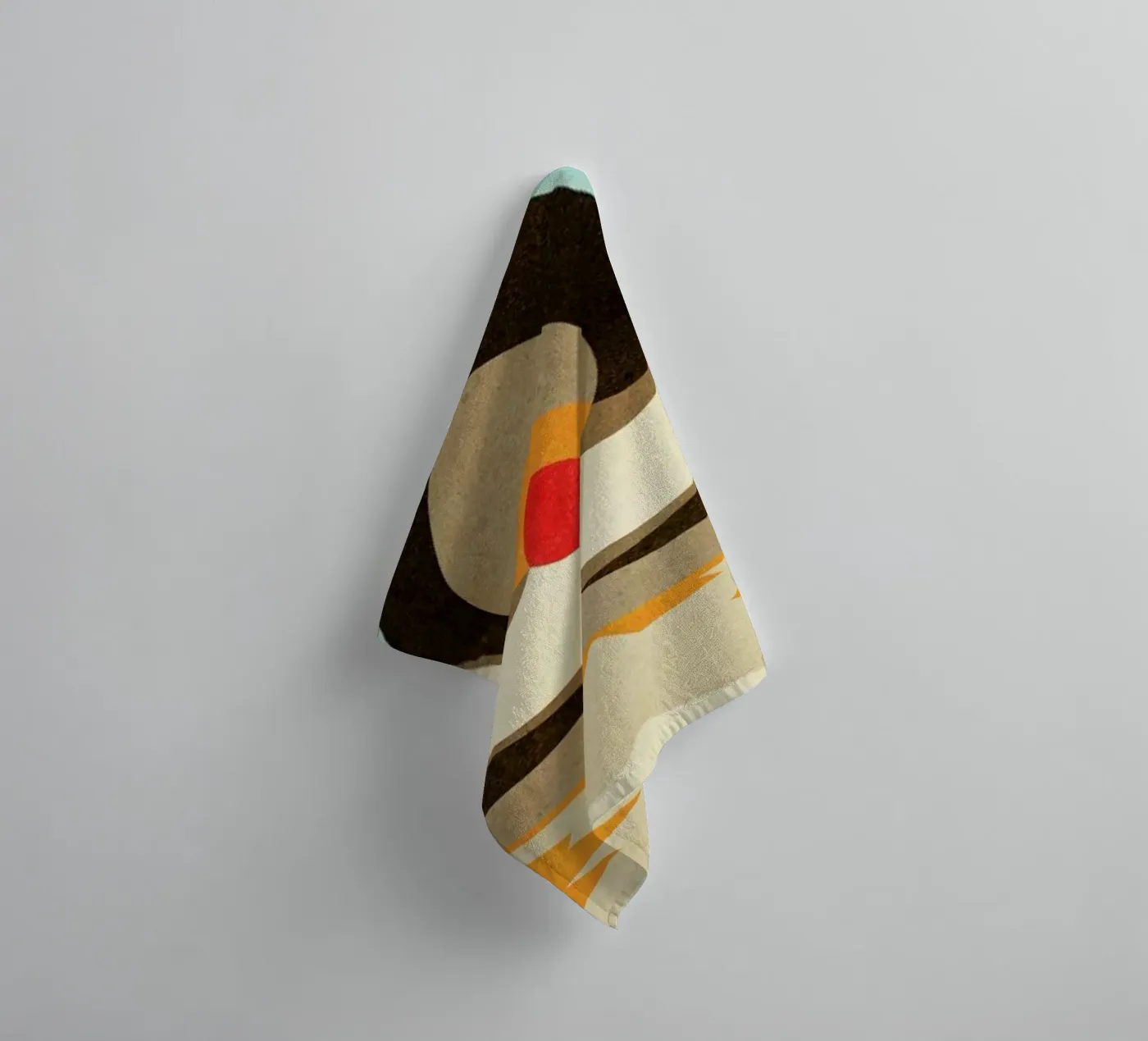 Do Something Anything towel by Abstract Joy