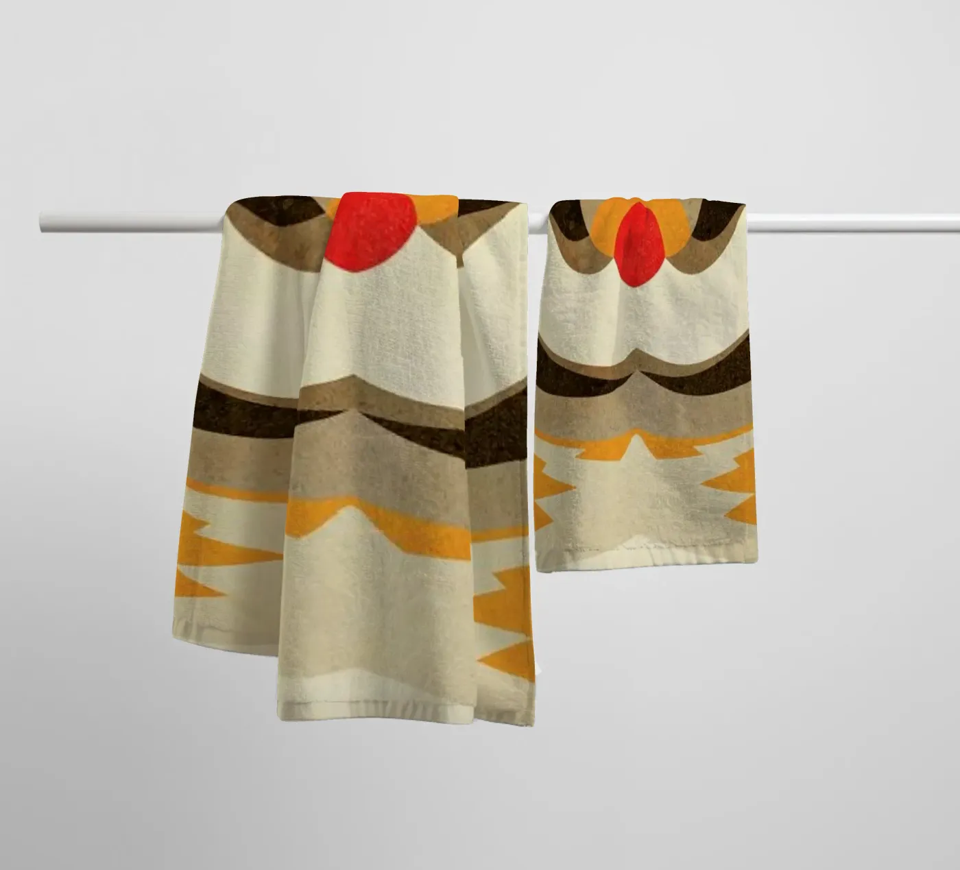 Do Something Anything towel by Abstract Joy