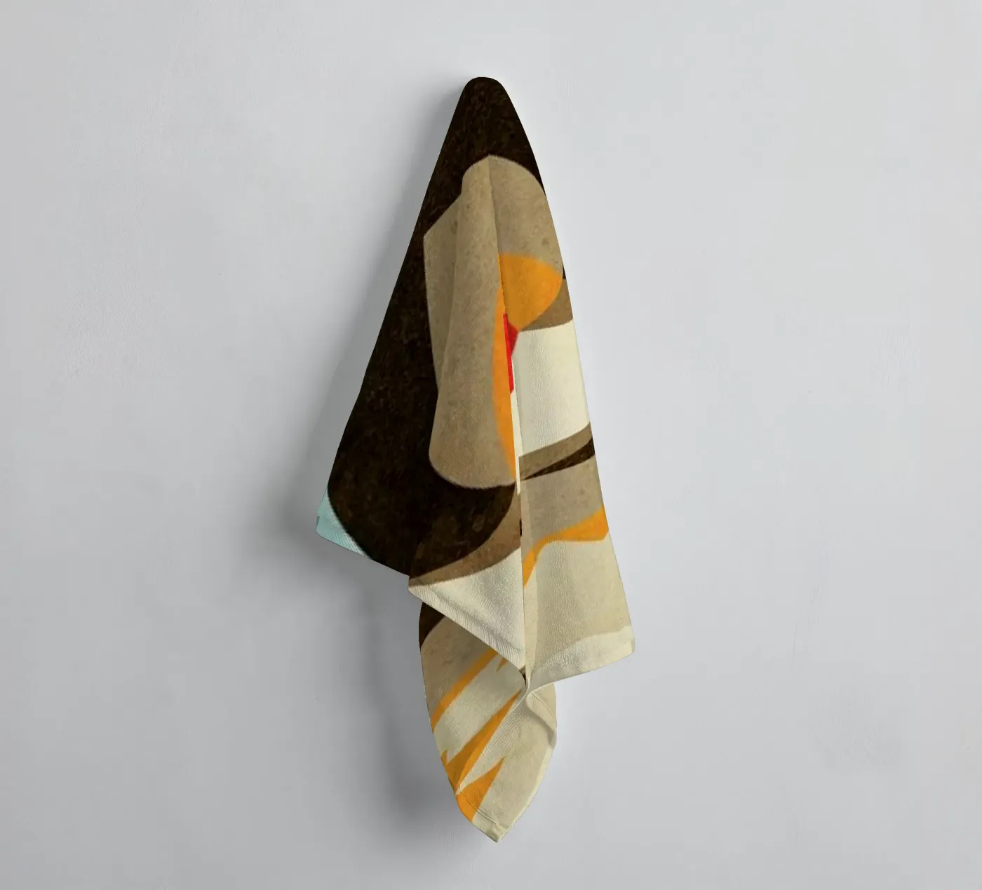 Do Something Anything towel by Abstract Joy